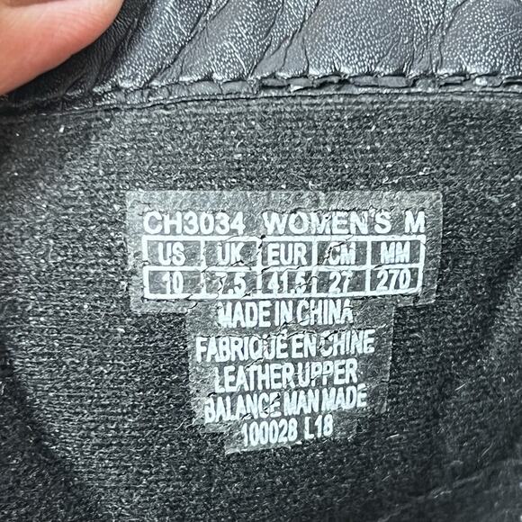 Rockport Black Leather Boots Womens 10 M Zip Up Heel Ankle Bootie Comfort Casual - Picture 10 of 10